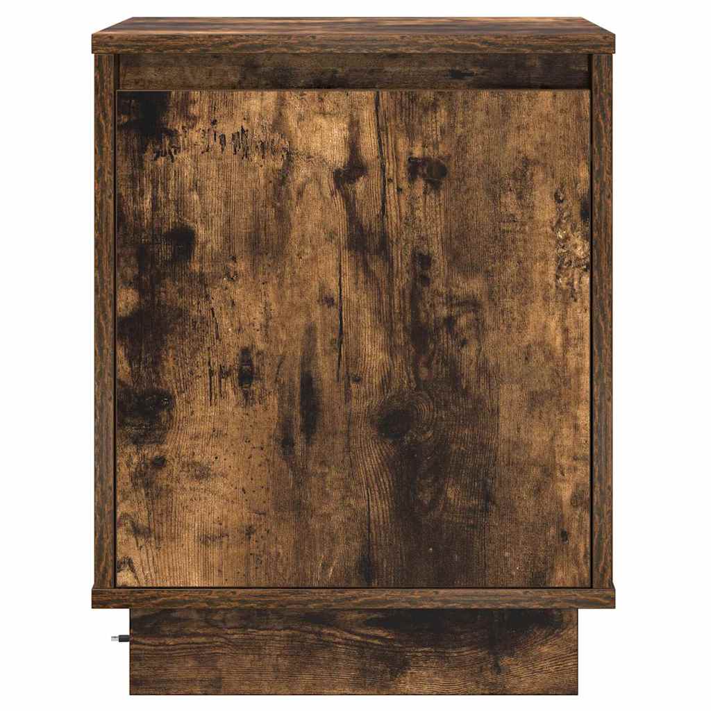 Armadio da Notte Rovere fumé 39 x 34,5 x 50 cm | homemem39