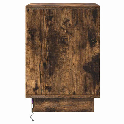 Armadio da Notte Rovere fumé 39 x 34,5 x 50 cm | homemem39