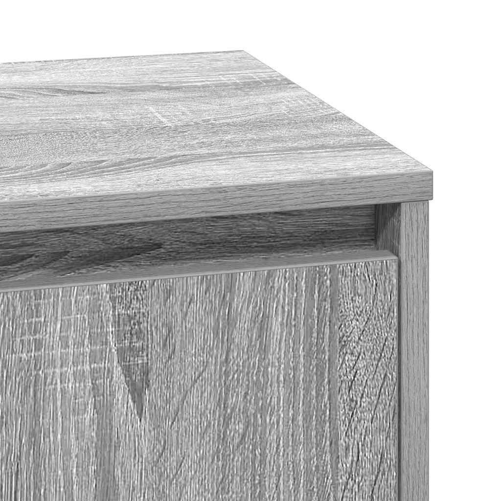 Armadio da Notte Grigio 39 x 34,5 x 50 cm Legno multistrato | homemem39