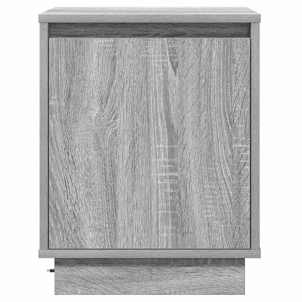 Armadio da Notte Grigio 39 x 34,5 x 50 cm Legno multistrato | homemem39