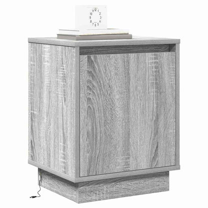 Armadio da Notte Grigio 39 x 34,5 x 50 cm Legno multistrato | homemem39