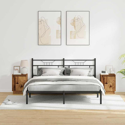 Armadio da Notte 2 pcs Legno vecchio 39 x 34,5 x 50 cm