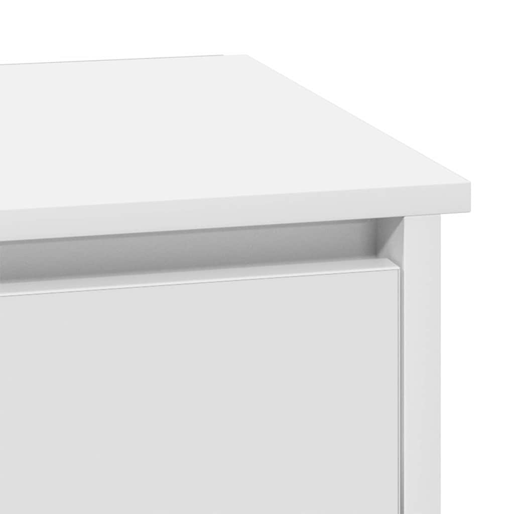 Armadio da Notte Bianco 39 x 34,5 x 50 cm Legno multistrato | homemem39