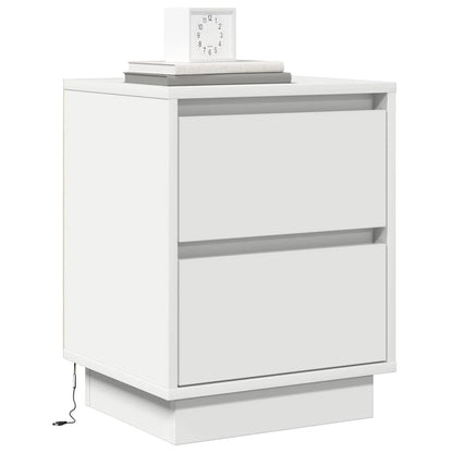 Armadio da Notte Bianco 39 x 34,5 x 50 cm Legno multistrato | homemem39