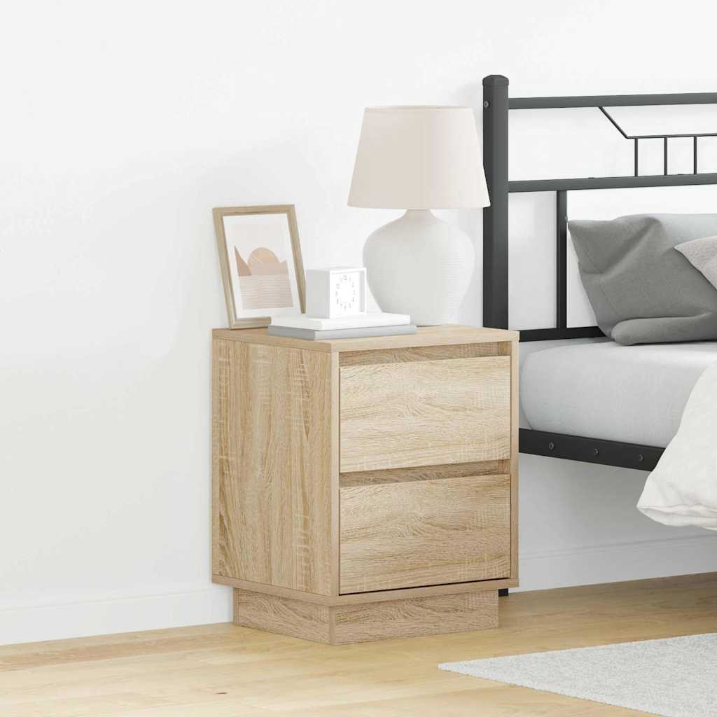 Armadio da Notte con cassetto Rovere Sonoma 39 x 34,5 x 50 cm | homemem39