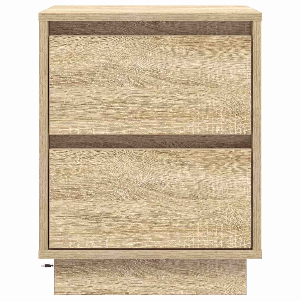 Armadio da Notte con cassetto Rovere Sonoma 39 x 34,5 x 50 cm | homemem39
