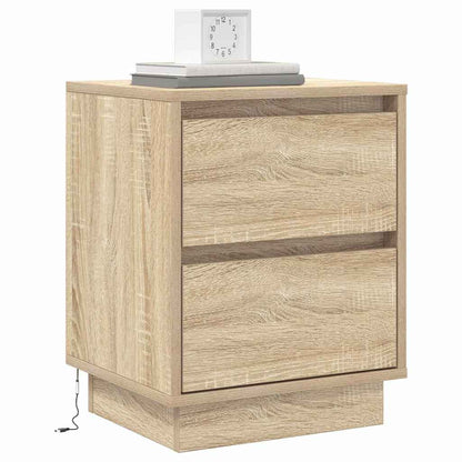 Armadio da Notte con cassetto Rovere Sonoma 39 x 34,5 x 50 cm