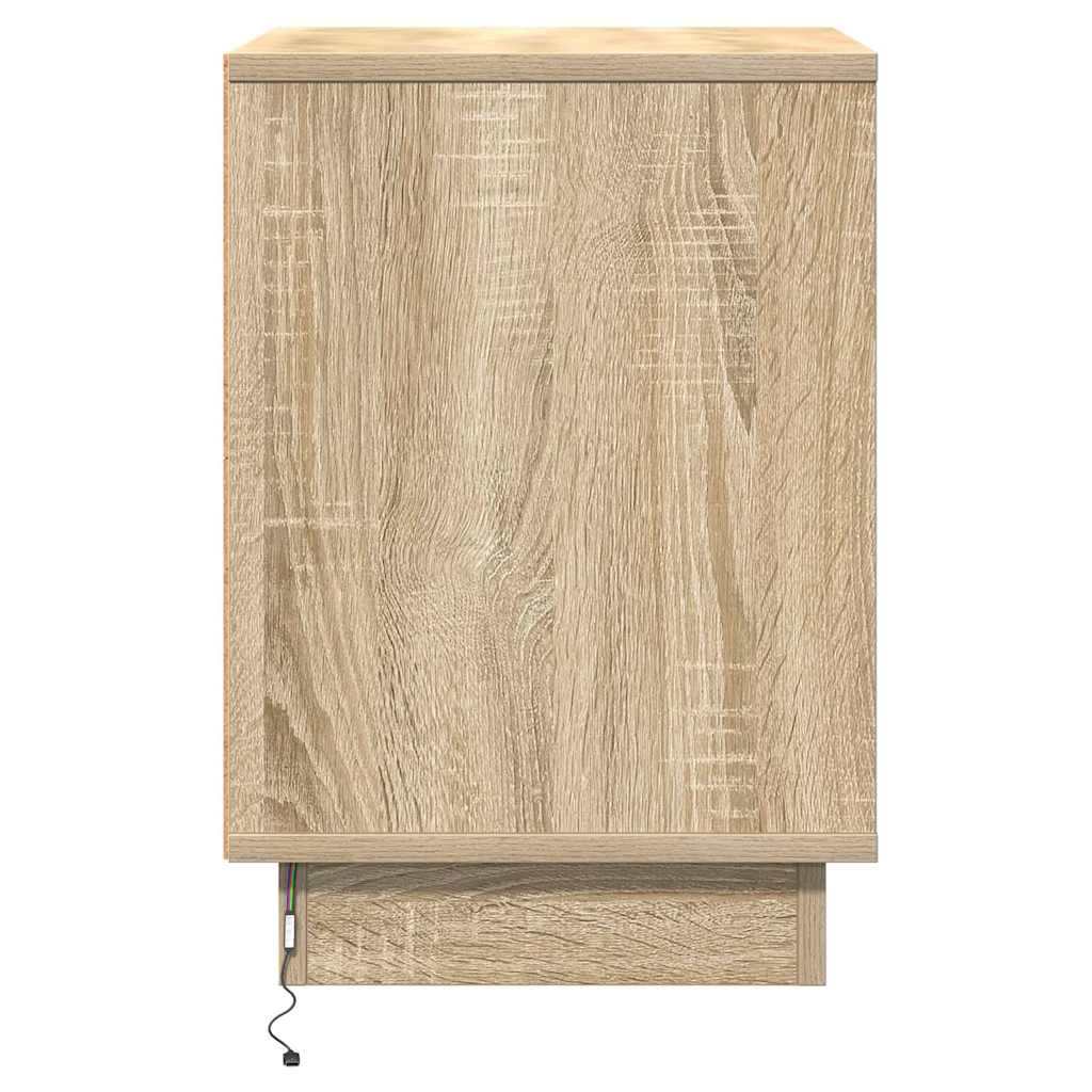 Armadio da Notte con cassetto Rovere Sonoma 39 x 34,5 x 50 cm | homemem39