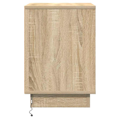 Armadio da Notte con cassetto Rovere Sonoma 39 x 34,5 x 50 cm | homemem39