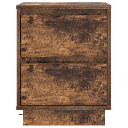 Armadio da Notte con cassetto Rovere fumé 39 x 34,5 x 50 cm | homemem39