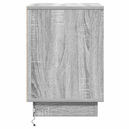Armadio da Notte Grigio 39 x 34,5 x 50 cm Legno multistrato | homemem39