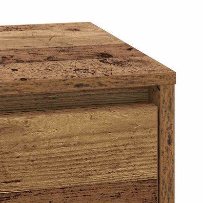 Armadio da Notte 2 pcs Legno vecchio 39 x 34,5 x 50 cm