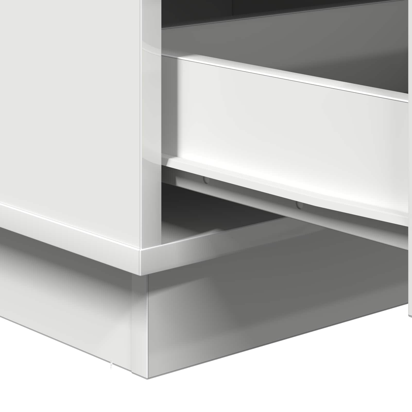 Armadio da Notte Bianco 39 x 34,5 x 65 cm Legno multistrato | homemem39