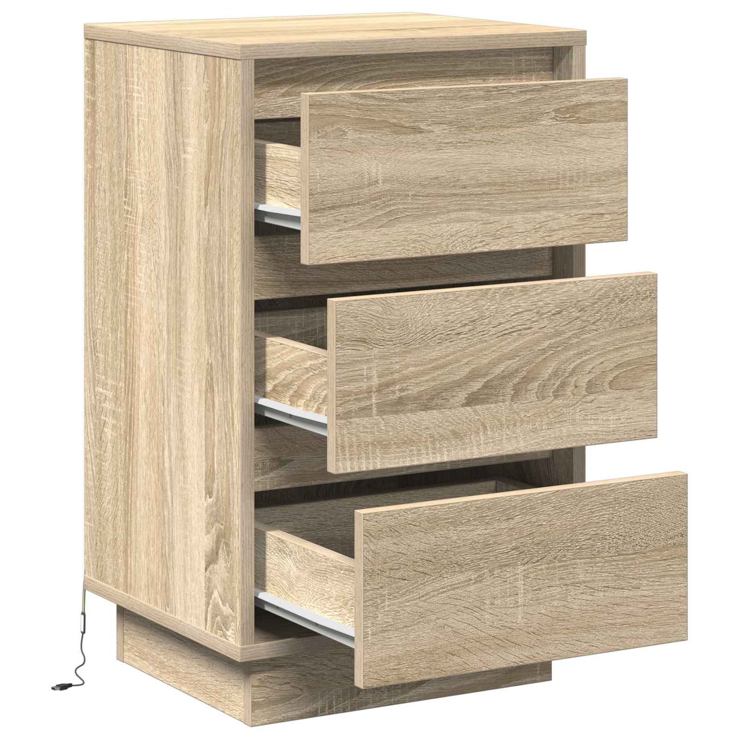 Armadio da Notte Rovere Sonoma 39 x 34,5 x 65 cm