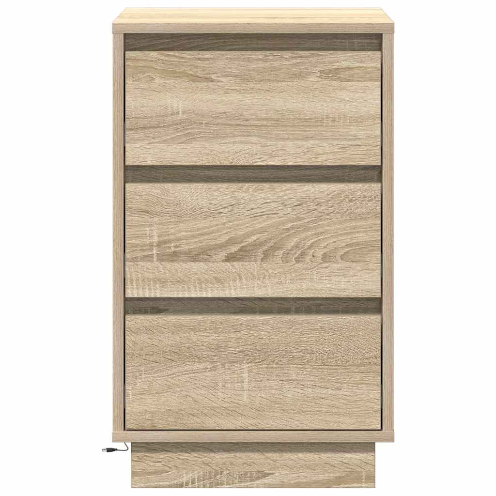 Armadio da Notte Rovere Sonoma 39 x 34,5 x 65 cm