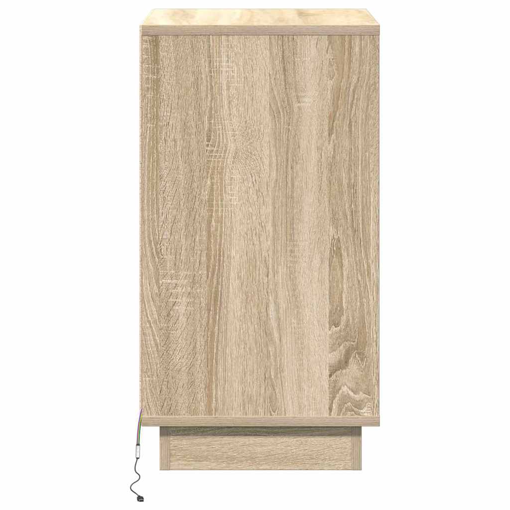 Armadio da Notte Rovere Sonoma 39 x 34,5 x 65 cm