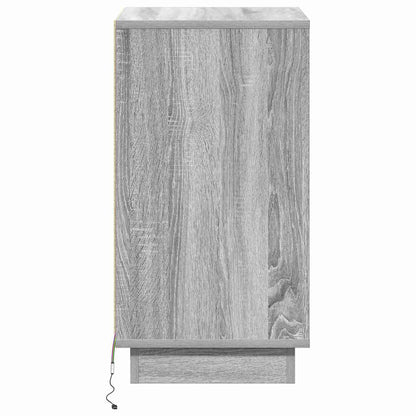 Armadio da Notte Grigio 39 x 34,5 x 65 cm Legno multistrato | homemem39