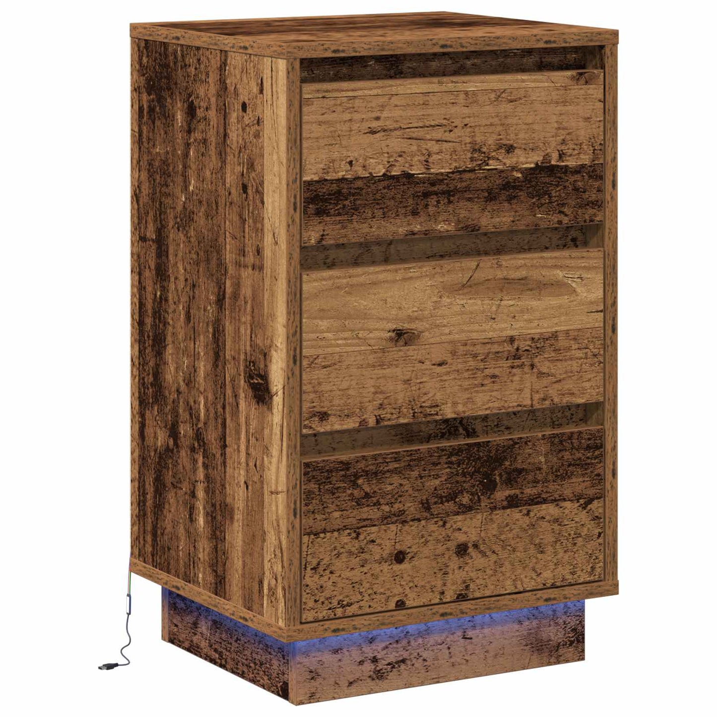 Armadio da Notte Legno vecchio 39 x 34,5 x 65 cm