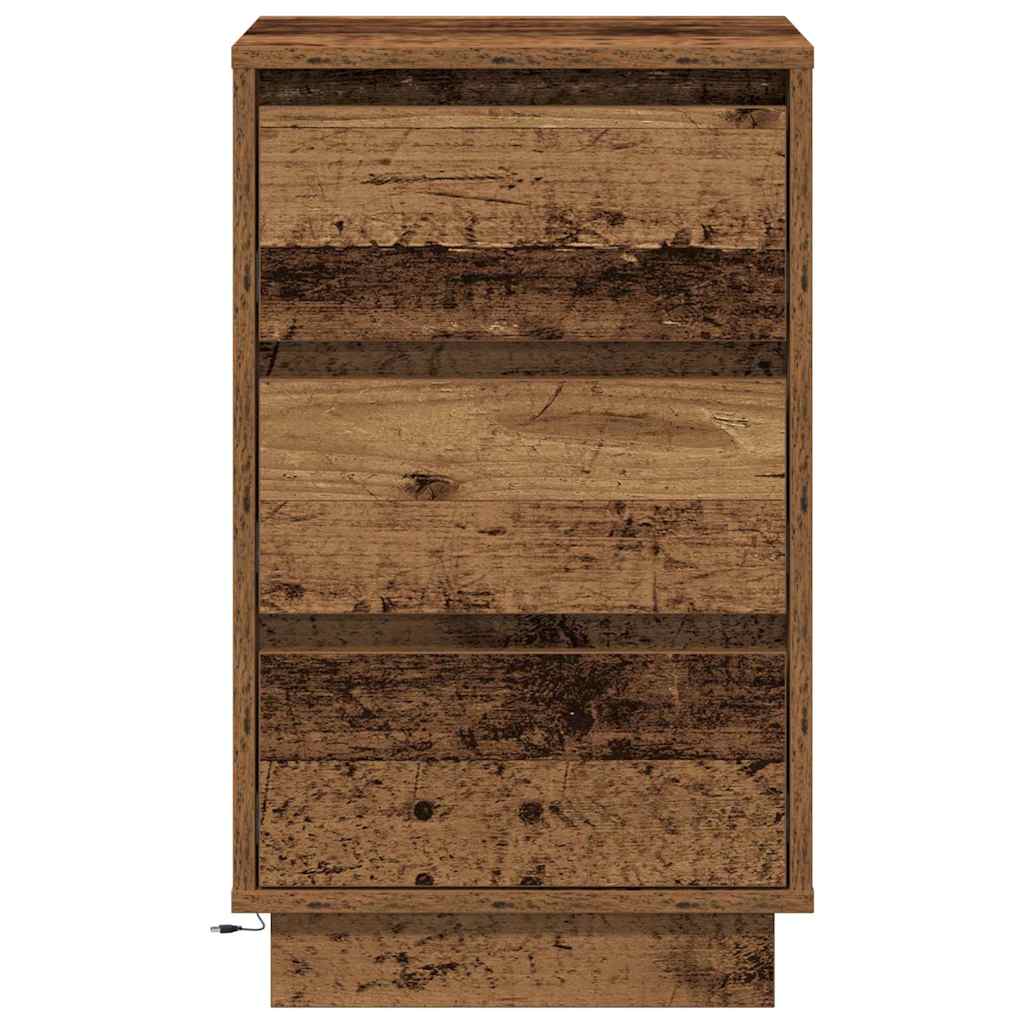Armadio da Notte Legno vecchio 39 x 34,5 x 65 cm