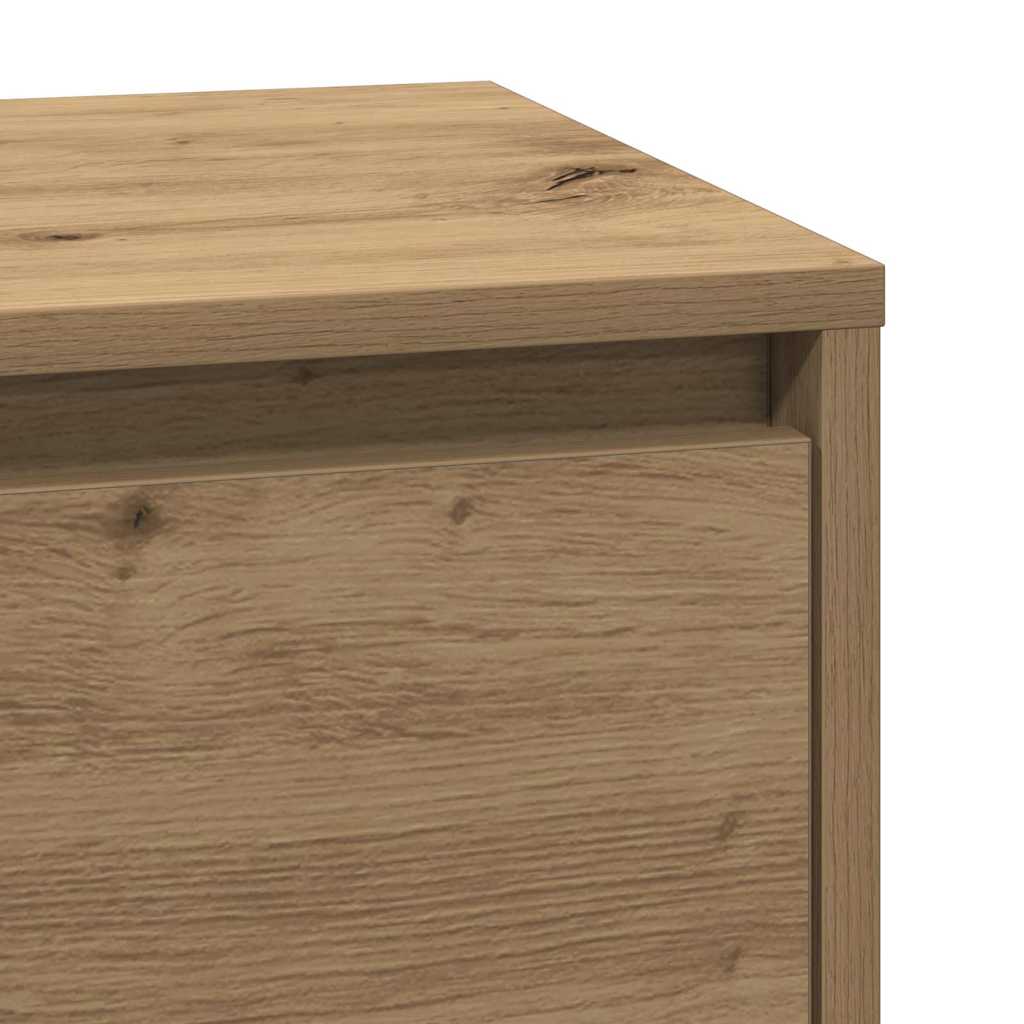 Armadio da Notte Rovere artigianale 39 x 34,5 x 65 cm | homemem39