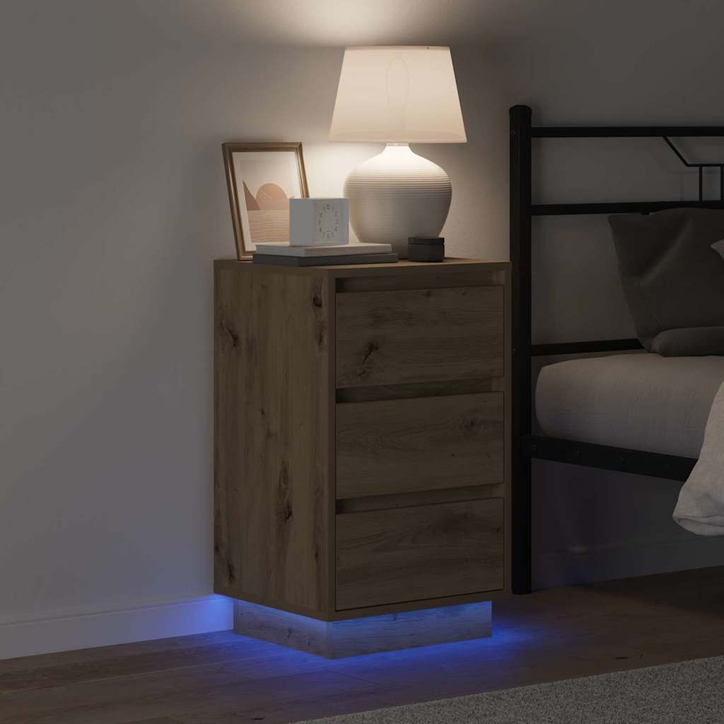 Armadio da Notte Rovere artigianale 39 x 34,5 x 65 cm | homemem39