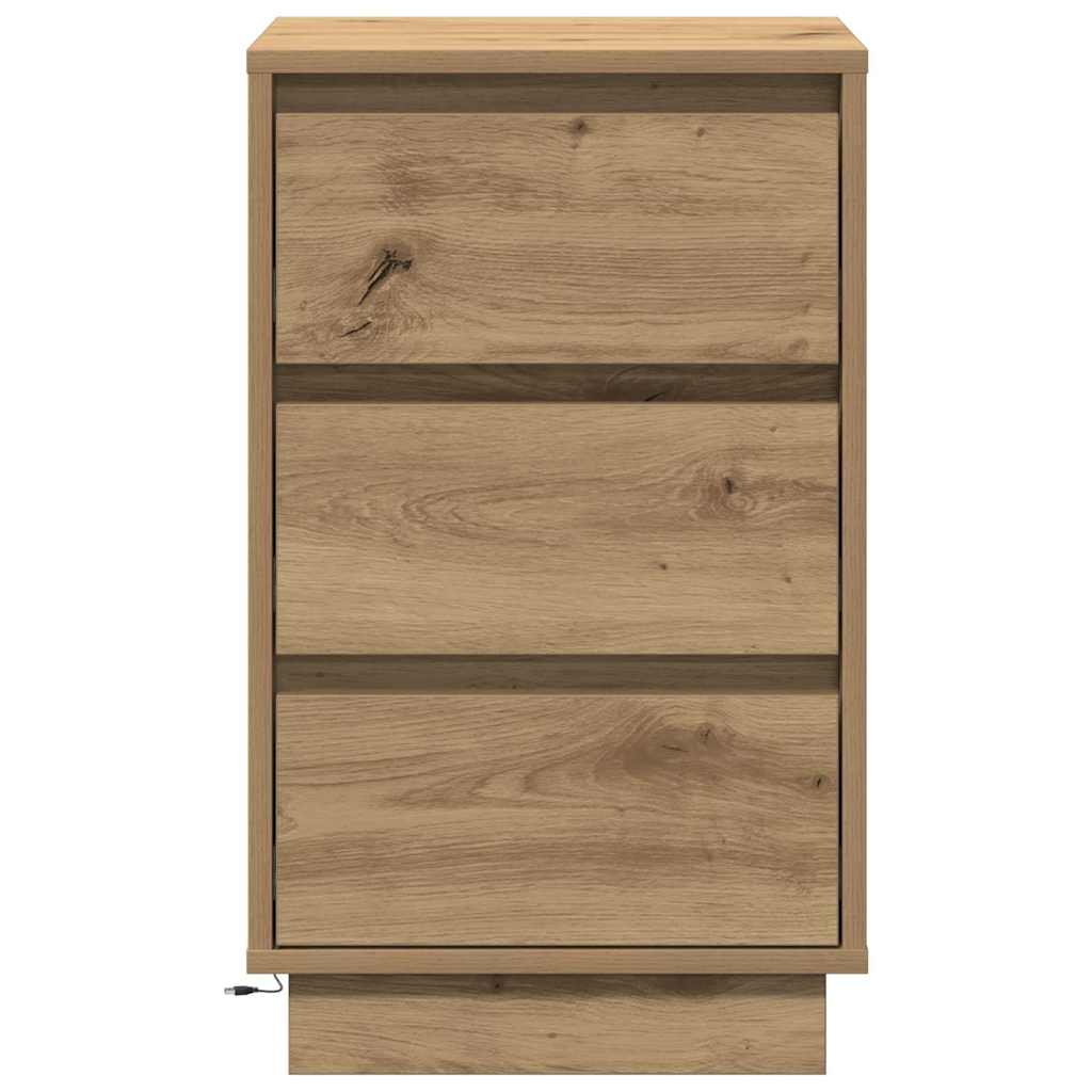 Armadio da Notte Rovere artigianale 39 x 34,5 x 65 cm | homemem39