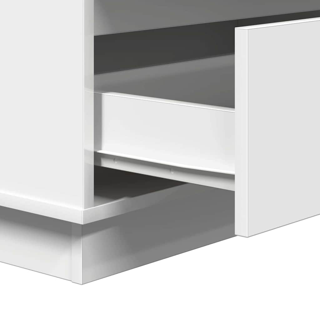 Armadio da Notte Bianco 71 x 34,5 x 75 cm Legno multistrato