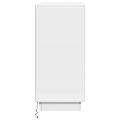 Armadio da Notte Bianco 71 x 34,5 x 75 cm Legno multistrato | homemem39