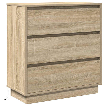 Armadio da Notte con cassetto Rovere Sonoma 71 x 34,5 x 75 cm