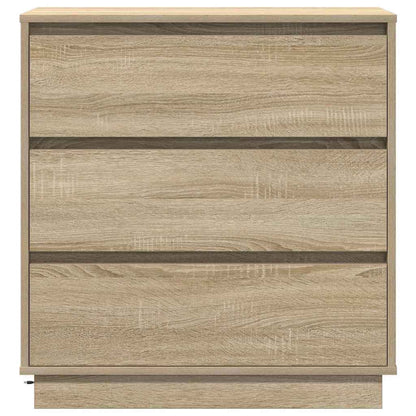 Armadio da Notte con cassetto Rovere Sonoma 71 x 34,5 x 75 cm