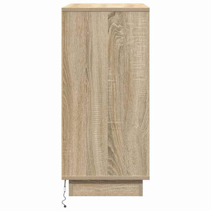 Armadio da Notte con cassetto Rovere Sonoma 71 x 34,5 x 75 cm