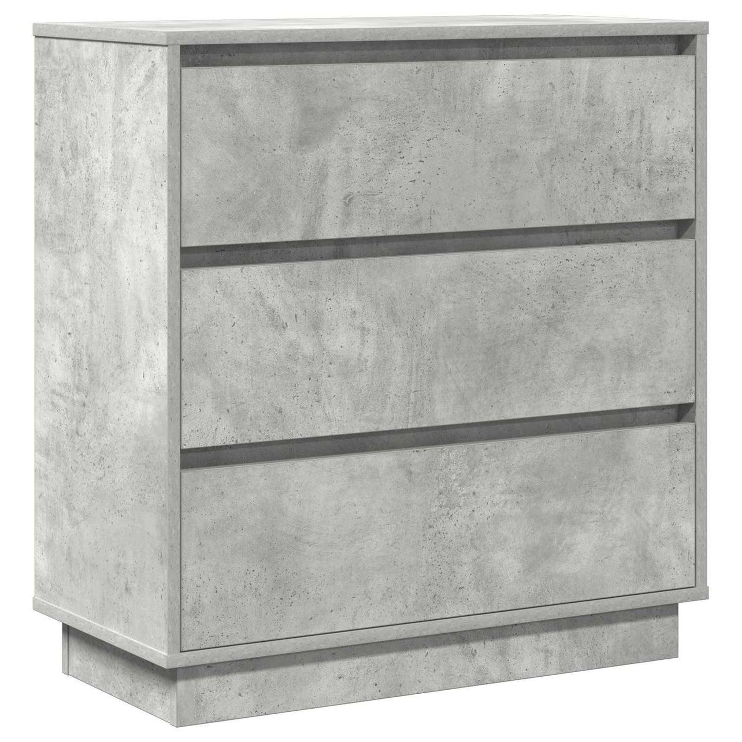 Armadio da Notte Grigio cemento 71 x 34,5 x 75 cm