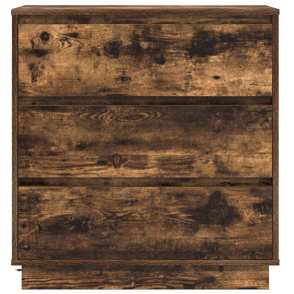 Armadio da Notte con cassetto Rovere fumé 71 x 34,5 x 75 cm | homemem39