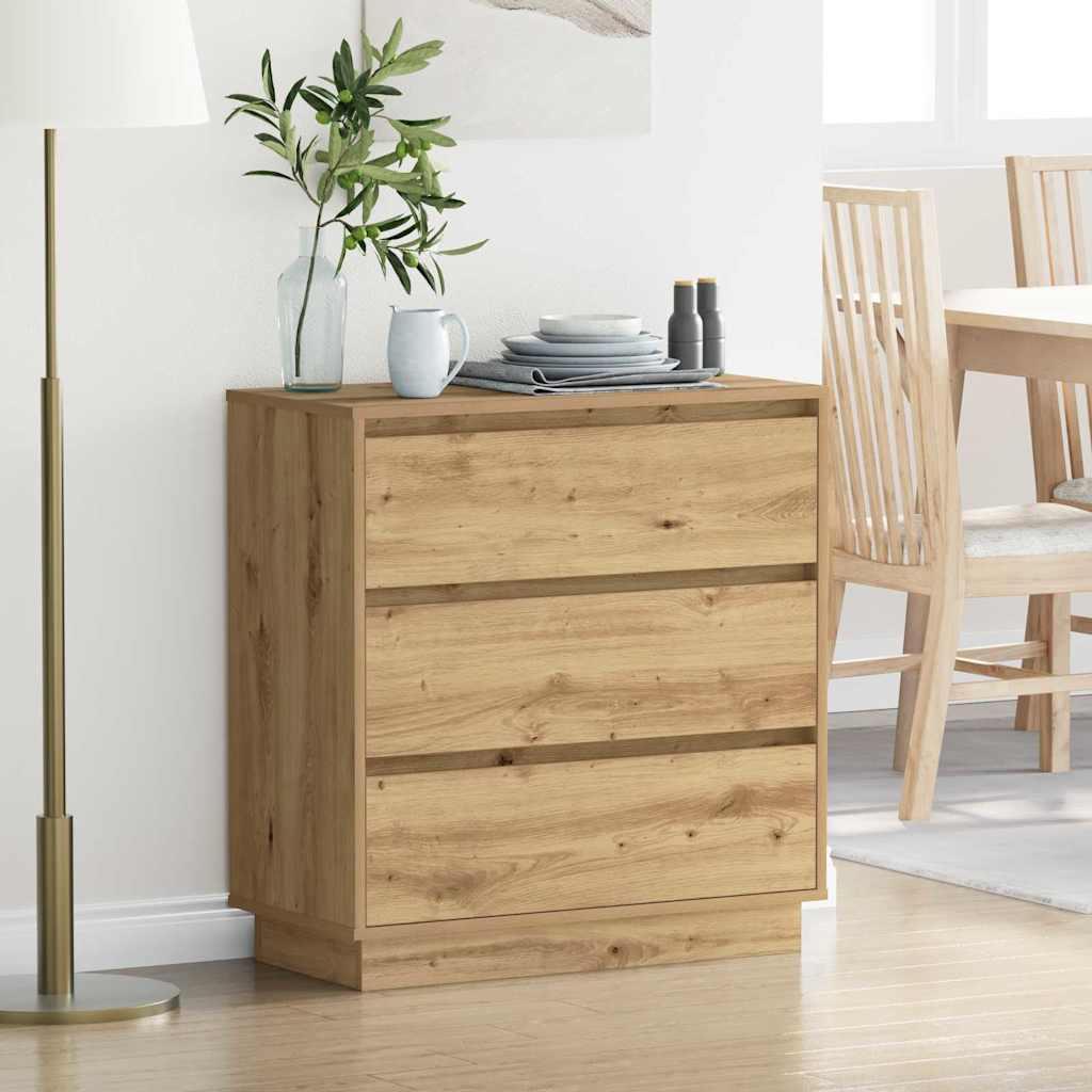 Armadio da Notte Rovere artigianale 71 x 34,5 x 75 cm