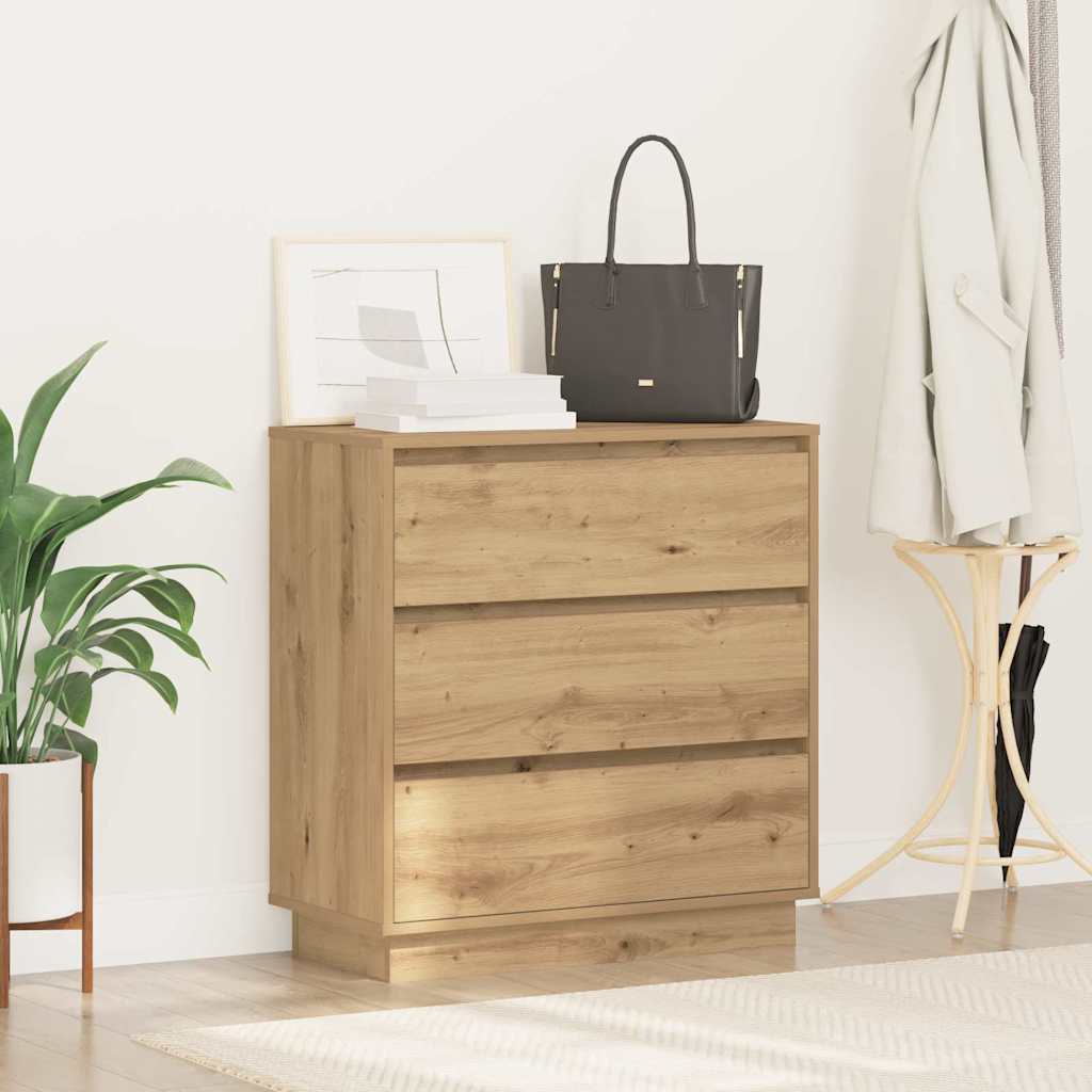 Armadio da Notte Rovere artigianale 71 x 34,5 x 75 cm