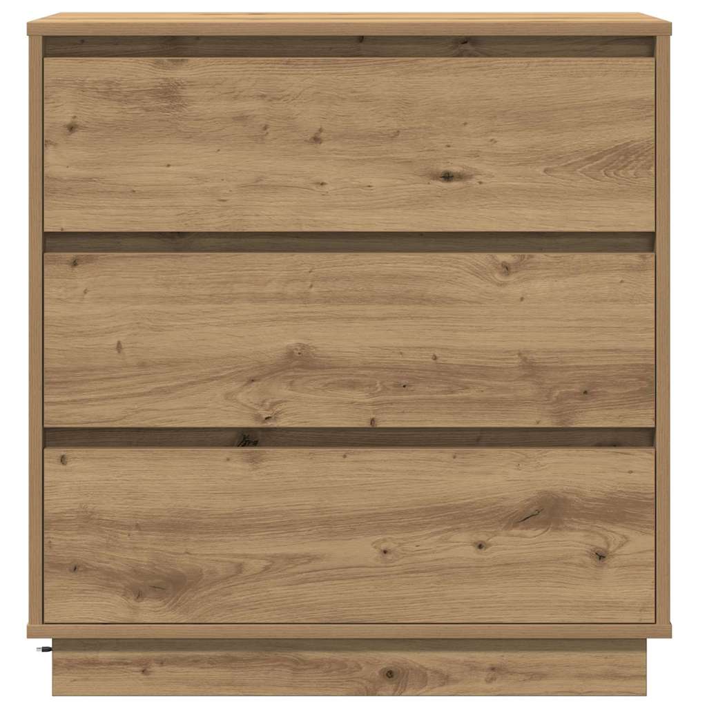Armadio da Notte Rovere artigianale 71 x 34,5 x 75 cm | homemem39