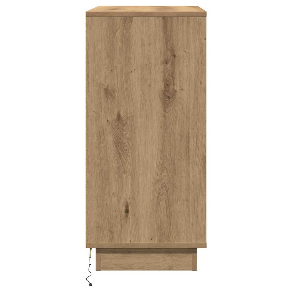 Armadio da Notte Rovere artigianale 71 x 34,5 x 75 cm | homemem39