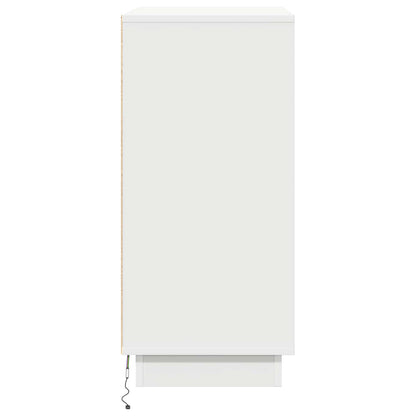 Madia LED per Bianco 71 x 34,5 x 75 cm Legno multistrato