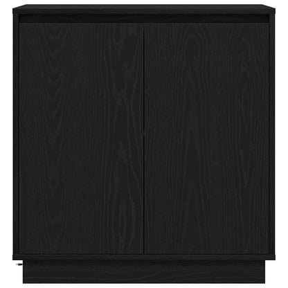 Madia LED Rovere Nero 71 x 34,5 x 75 cm Legno ingegnerizzato