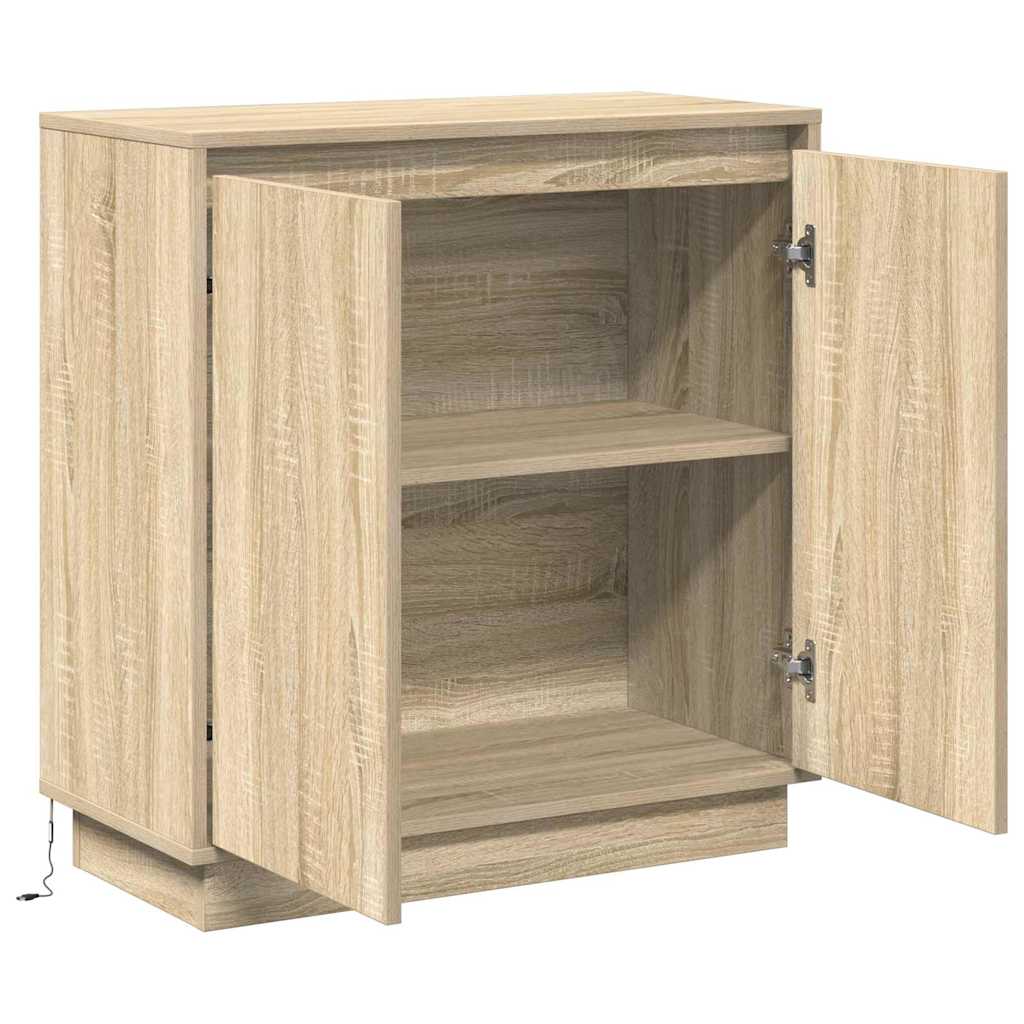 Madia LED per Rovere Sonoma 71 x 34,5 x 75 cm