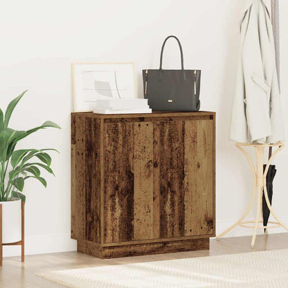 Madia LED per Legno antico 71 x 34,5 x 75 cm Legno multistrato