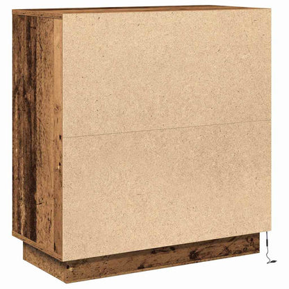 Madia LED per Legno antico 71 x 34,5 x 75 cm Legno multistrato