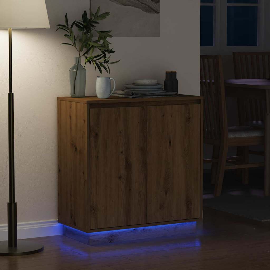 Madia LED Rovere Artigianale 71 x 34,5 x 75 cm