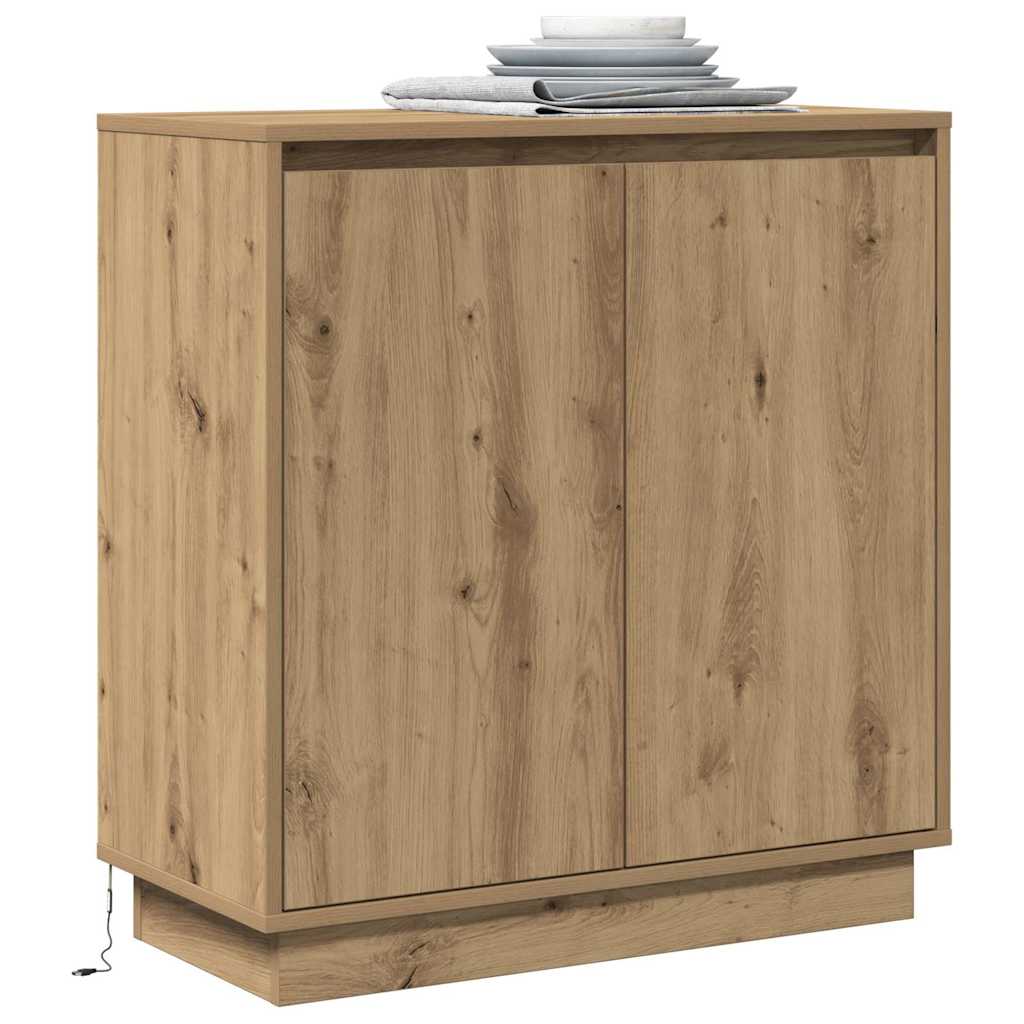 Madia LED Rovere Artigianale 71 x 34,5 x 75 cm