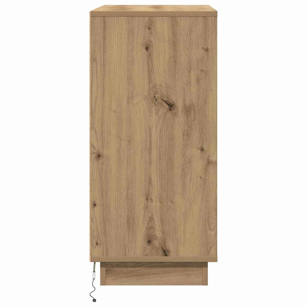 Madia LED Rovere Artigianale 71 x 34,5 x 75 cm
