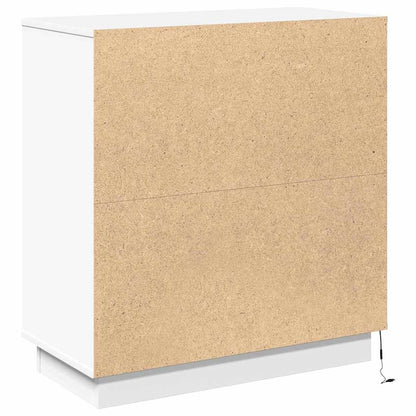 Madia LED Bianco 71 x 34,5 x 75 cm Legno multistrato