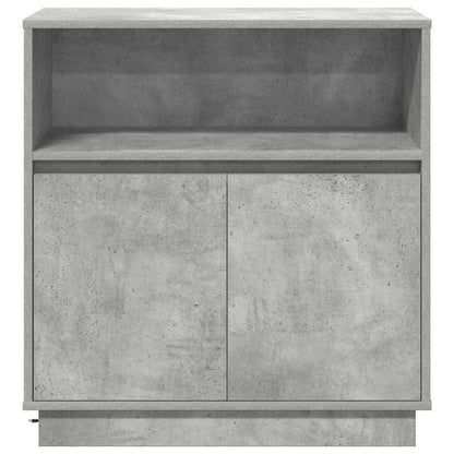 Madia LED Grigio cemento 71 x 34,5 x 75 cm Legno multistrato