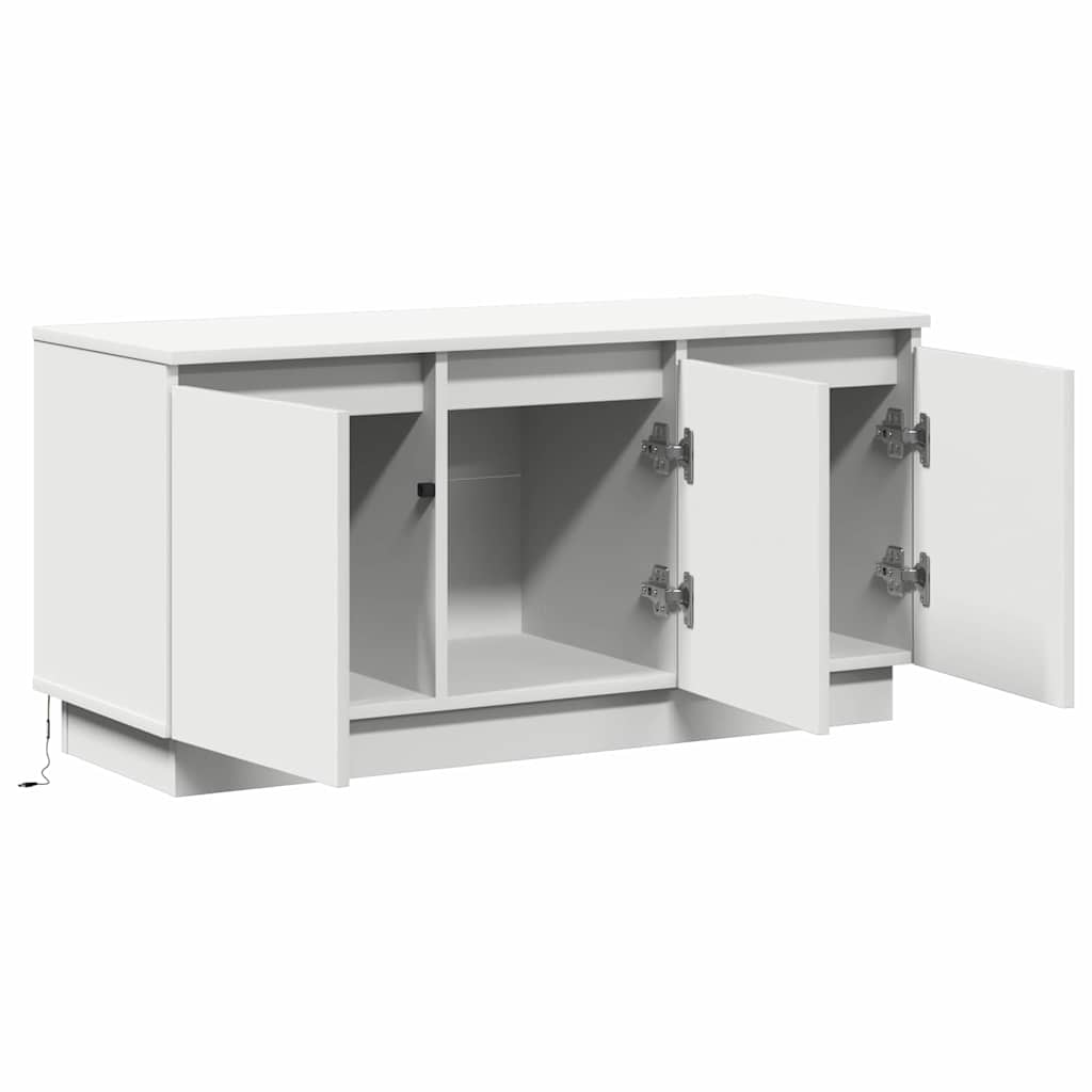 Mobile TV Bianco 100 x 38 x 49 cm Legno multistrato