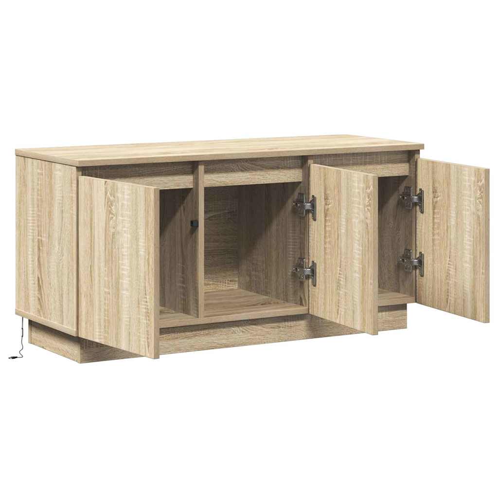 Mobile TV Rovere Sonoma 100 x 38 x 49 cm Legno multistrato