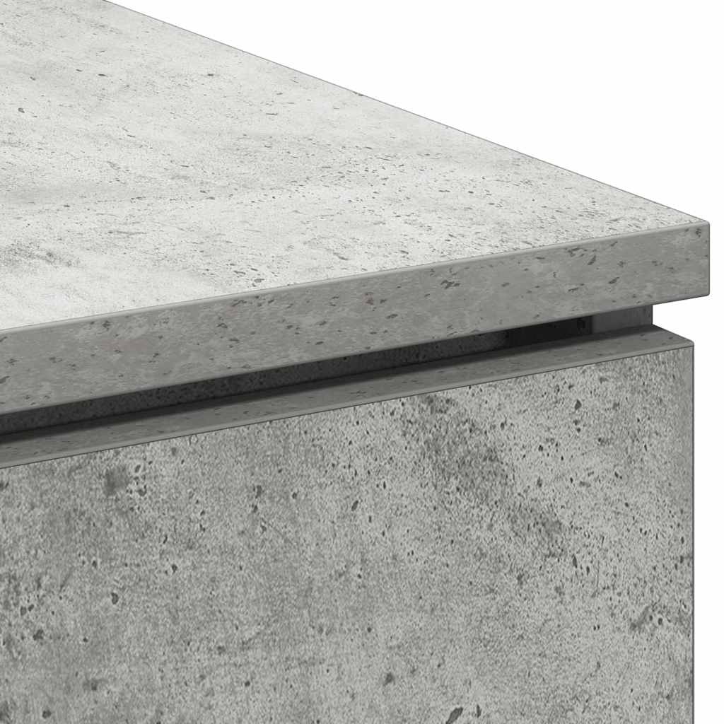 Mobile TV 100 x 38 x 49 cm Grigio cemento Legno ingegnerizzato | homemem39